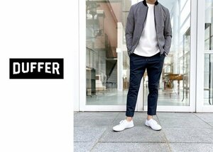 美品/The DUFFER of St.GEORGEザダファーオブセントジョージ WONDER SHAPE 360°全方向高伸縮 ワンダーシェイプ クロップドイージーパンツL