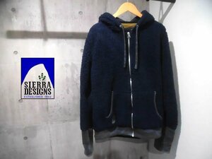 SIERRA DESIGNSシエラデザイン シェラデザイン Boa Fleece HoodieボアフリースフーディーLL/フード付き フリースジャケットXL/紺/10984320