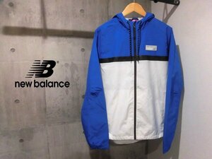 新品 New Balance ニューバランス アスレチックス78ジャケット L/裏地メッシュ フード付き ナイロンジャケット/ウィンドブレーカー/MJ73557