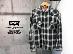 Levis リーバイス 60506-0019 チェック柄 ウエスタンシャツ L/長袖シャツ/ネルシャツ/メンズ