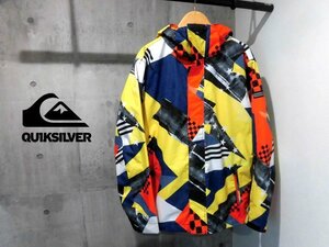 QUIKSILVER クイックシルバー UTILITY COLLECTION 総柄 スノーボードジャケットS/QUIKTECH 10.000MM/メンズ/QJK133150X/スノーボードウエア