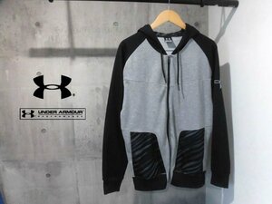 UNDER ARMOUR アンダーアーマー バスケットボール スウェットシャツ フルジップ フーディーL/スウェット ジップパーカー/メンズ/MBK1453