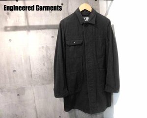 USA製 ENGINEERED GARMENTS エンジニアドガーメンツ/エンジニアコートM/ワークコート/ショップコート/カバーオール ジャケット/黒/メンズ