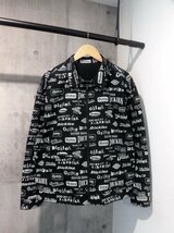 美品 DICKIES ディッキーズ 100周年記念 総柄 リバーシブル ワークジャケット XL/黒 ブラック/メンズ/DK010203C771_画像2