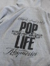 RHYMESTER KING OF STAGE Vol.9 POP LIFE Release Tour 2011 ライムスター スウェット ジップパーカーXL/フーディ/宇多丸 Mummy-D DJ JIN_画像6