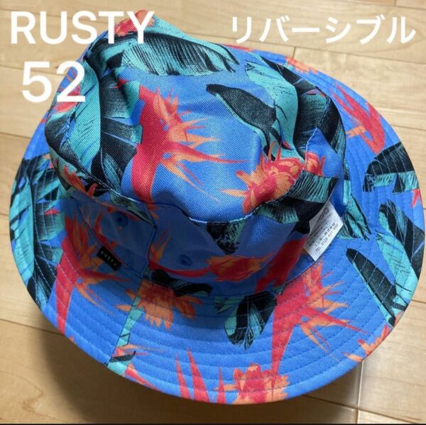 RUSTY リバーシブルハット　52