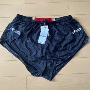 asics アシックス 陸上 日本代表　別注　ランニングパンツ　サイズ5XO