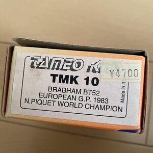 TAMEO タメオ TMK10 ブラバム BT52 ネルソンピケ