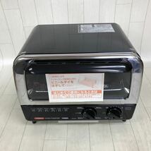 B1583 【未使用】オーブントースター ツインバード TS-4016 黒 ブラック_画像1