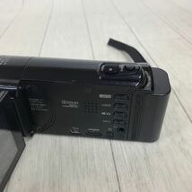 B1670 動作品 JVC Everio GZ-HM460-B ブラック 黒 ビデオカメラ 通電 撮影 再生OK 簡易動作確認済み 現状品 512MB SDカード付き_画像8