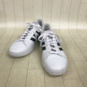 13442 adidas アディダス メンズ スニーカー ホワイト系 28.0cm 紳士靴 靴紐タイプ