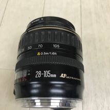 B1698 レトロ Canon キャノン ZOOM LENS EF 28-105mm 1:3.5-4.5 ズームレンズ カメラ レンズ 動作未確認 ジャンク_画像3