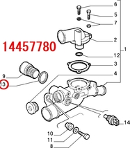 新品!アルファロメオ147 156 166 GT GTV V6用3.0L 3.2L タイミングベルト/テンショナー/プーリー W/P パッキン その他 フルセット!_画像10