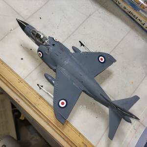 1/48 イギリス海軍　ハリアー完成品