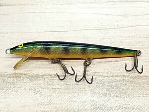 ラパラ オリジナルフローターF-11 5.8g P RAPALA シーバスフィッシング バス釣り ライトソルト エリアトラウト ウッドプラグ 中古ルアー