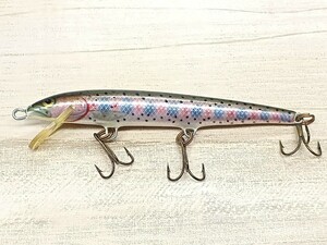 ラパラ オリジナルフローター F-11 6.5g RT RAPALA シーバスフィッシング バス釣り ライトソルト トラウト ウッドプラグ 中古ルアー