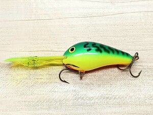 ラパラ ダウンディープラトリンファットラップDRFR-5 12.5g FT RAPALA バスフィッシング 釣り トラウト ソルト 雷魚 プラグ 中古ルアー