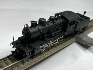 ワールド工芸夕張鉄道11機号蒸気機関車金属キット組み立て前進時のみヘッドライト点灯素人加工組み立て　