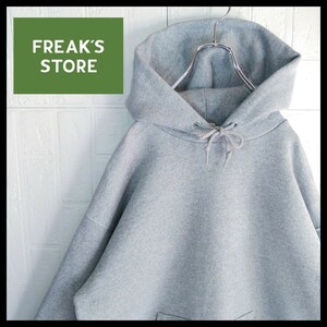 《FREAK’S STORE》プルオーバーパーカー　裏起毛　ビッグシルエット