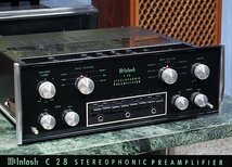 McIntosh C28　♪マッキントッシュ黄金期の傑作プリアンプ♪【美品】_画像1