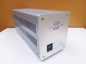 CSE E-100 ( 50Hz⇒60Hz変換 )　シーエスイー アイソレーションレギュレーター 周波数変換器 オーディオ電源