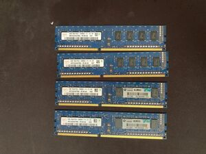 デスクトップ用DDR3メモリ 2gb×4（8gb）