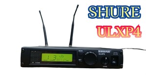 岩)SHURE ULXP4 ワイヤレスマイクレシーバー 受信機 ワイヤレス受信機 機器 中古品 現状品 240207(L-1-4