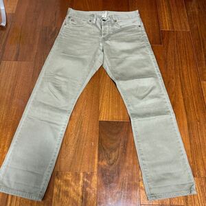 RRL ダブルアールエル Ralph Lauren SLIMFIT パンツ オリーブグリーン 28/30