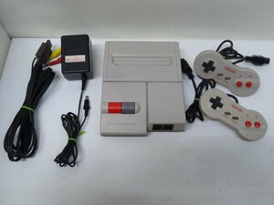 6■/Zこ7471　任天堂 Nintendo ニューファミコン HVC-101 コントローラー HVC-102 セット/ACアダプタ、ケーブル付 保証無