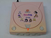 8■/Zこ7508　ドリームキャスト Dreamcast 本体 通電〇/コントローラー セット/ サクラ大戦 / 動作未確認 ジャンク 保証無_画像2