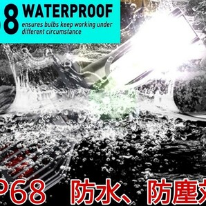 HIDより明るい！！★超爆光30000LMイエローLEDフォグorヘッドライト薄型モデル！H8,H9,H11,H16最新CSPチップ搭載の画像7