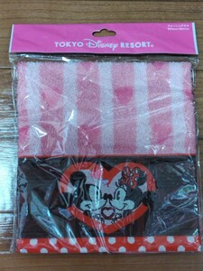 Y1454 : ディズニー　ウォッシュタオル　TOKYO Disney RESORT　新品未使用　ミッキー　ミニー