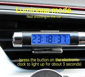 * in car digital clock car *