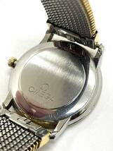 〈時計〉OMEGA オメガ　スモールセコンド　白文字盤　メンズ　手巻き　コンビ系　腕時計　【中古/現状品/稼働品】004182-⑥_画像5