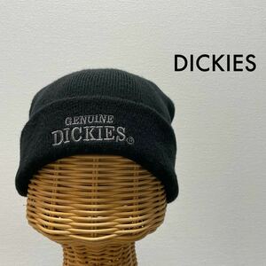 DICKIES ディッキーズ ニット帽 キャップ 帽子 KNIT CAP ビーニー ワッチ 刺繍ロゴ ストリート ワークブランド ブラック 玉SS1437