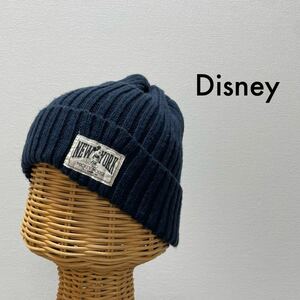 Diseny ディズニー MICEY MOUSE ミッキーマウス NEW YORK ニット帽 キャップ 帽子 玉SS1448