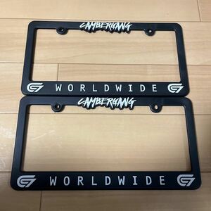 キャンバーギャング cambergang us ナンバーフレーム usdm jdm stance stancenation スタンスネーション 1000円売り切り