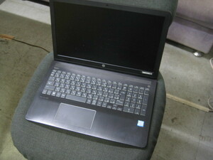 ジャンク品!!!hp Pavilion Power Laptop 15-cb0xx Corei7-7700HQ BIOS起動!! B012