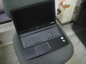 ジャンク品!!!hp Pavilion Power Laptop 15-cb0xx Corei7-7700HQ BIOS起動!! B015