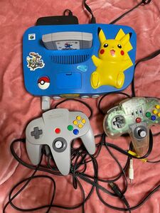 Nintendo 旧世代ゲーム機本体 NINTENDO 64 ヒカチュウ フルー