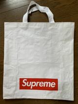 非売品 シュプリームボックスロゴノベルティートートバッグ ショッパー ショップバッグ バック 袋supreme BOX LOGO TOTE BAG 新品未使用_画像1