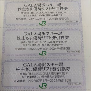 10枚！ＪＲ東日本優待券のガーラ湯沢スキー場リフト20%割引券10名様1円（送料込み64円）その他枚数も格安に出品しております。即日投函の画像1