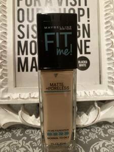 569【未使用】MAYBELLINE(メイベリン)　フィットミーリキッドファンデーション 120(オマケつき)【送料無料】