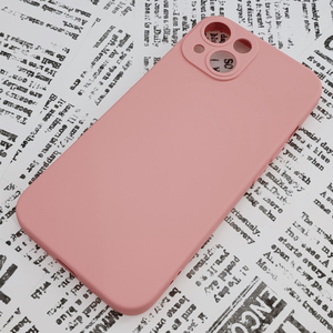 iPhone 14 シリコンケース [09] ピンク (4)