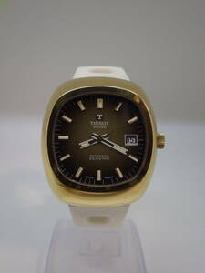 美品 TISSOT シースター SEASTAR 自動巻 70's フルオリジナル 稼動品 スイス