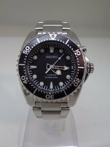 キャパシタ交換済 SEIKO キネティック SCUBA プロスペックス 5M62-0BL0