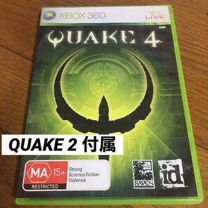XBOX 360 / QUAKE 4　欧州版　クエイク4　『Quake Ⅱ』 特典ディスク付属　2枚組