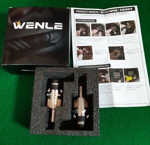 WENLE　D2R/D2S共用　LEDヘッドライトバルブ