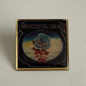 Grateful Dead グレイトフル・デッド ピンバッジ ピンズ ピンバッチ BLUE ROSES ブルーローズ