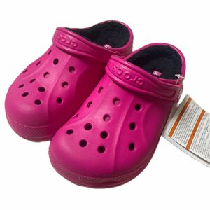 16-B 訳あり！クロックス crocs レイレンラインド　21cm